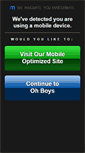 Mobile Screenshot of ohboys.com